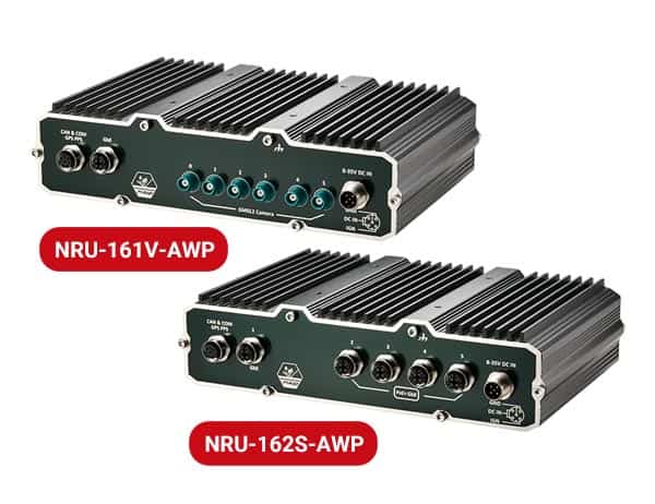 NRU-161V-AWP and NRU-162S-AWP industrial audio amplifiers with robust design, providing reliable sound solutions for professional audio systems.