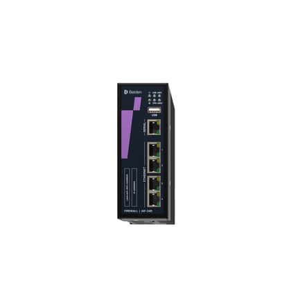 High-performance industrial networking switch with multiple Ethernet ports and advanced management features for reliable data connectivity.