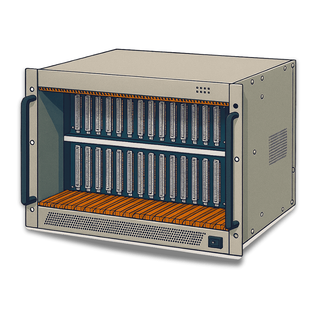High-tech data storage server for efficient IT infrastructure management and data security.