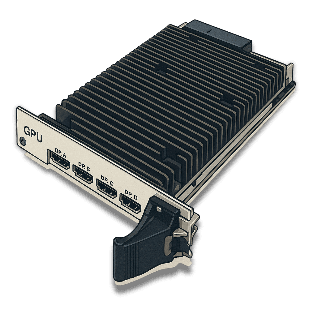 Enhance your gaming and professional setup with this high-performance GPU graphics card featuring multiple display ports, efficient cooling, and powerful processing capabilities. Ideal for gaming, AI development, and demanding workloads.
